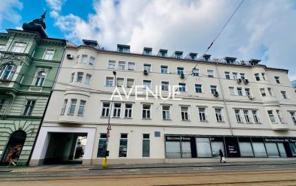 AVENUE | obchodný priestor, veľké výklady na frekventovanú ulicu, BA I