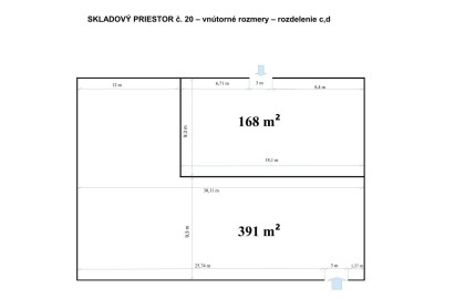 AVENUE |  skladová hala v stráženom areály, Ružinov.