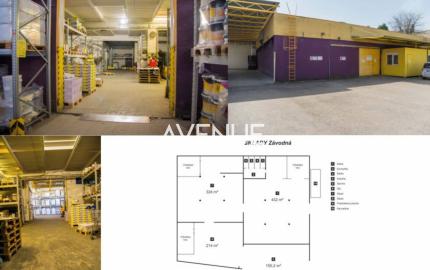 AVENUE | komfortná skladová hala s parkovaním v areáli, Pod. Biskupice