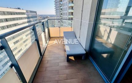 AVENUE | priestranný 1,5 izb. byt, veľký balkón, parkovanie, City Park Ružinov