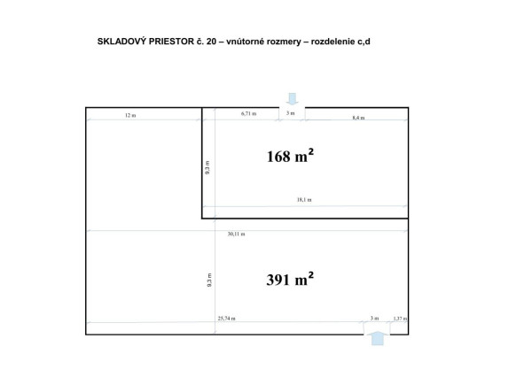 AVENUE |  skladová hala v stráženom areály, Ružinov.