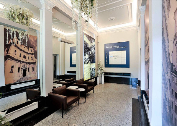 AVENUE I 2 kancelárie, vysoké stropy, krásna budova na námestí, BA I