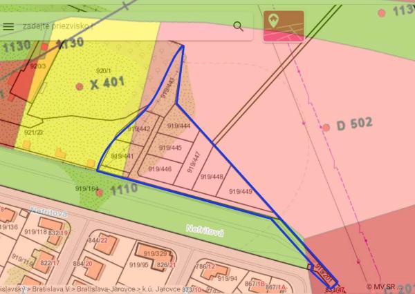 AVENUE | Investičný pozemok s výmerou 4.750 m2, Jarovce - BA V