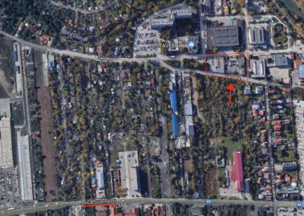 AVENUE | podnikateľský areál, vonkajšie a vnútorné skladové plochy