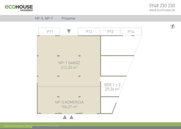 AVENUE I PREDAJ, komerčné priestory 318,60 m2, BA II