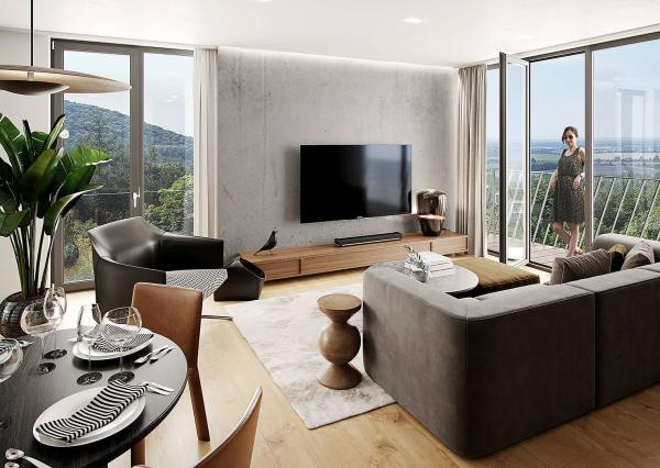 PREDAJ - 3-izbový byt v projekte VILLA RUSTICA - TERASY 1, Dúbravka