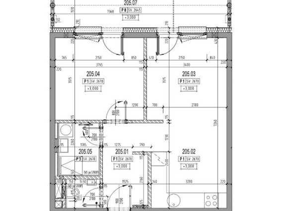 AVENUE | kompletne zariadený moderný, len sporadicky obývaný, 2i byt s veľkou loggiou